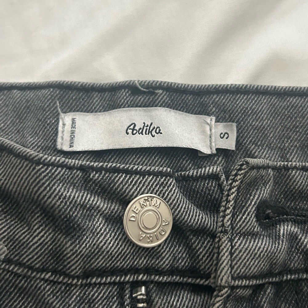 Distressed Gray Jeans - Picture 2 of 2